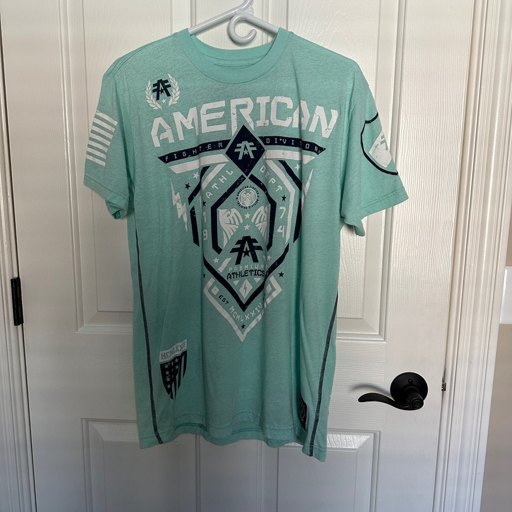 4 American Fighter men’s T-shirts- Size L
